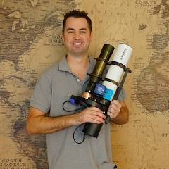 Andrew McCarthy — Cosmic Photographer & Astrophotographer, guest speaker aboard the 2026 Virgin Voyages Mediterranean solar eclipse cruise