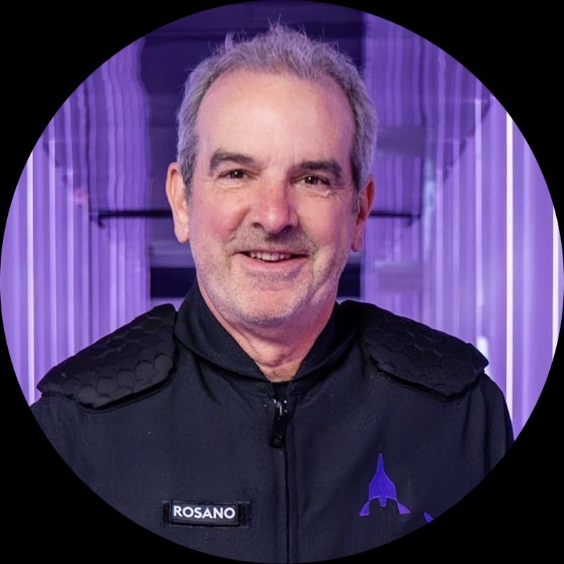 Ron Rosano — Virgin Galactic Astronaut 017 & Spaceflight Educator, guest speaker aboard the 2026 Virgin Voyages Mediterranean solar eclipse cruise